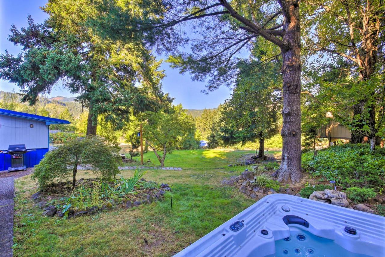 The Fusion Retreat On 4 Acres Hike On-Site! Villa White Salmon Bagian luar foto