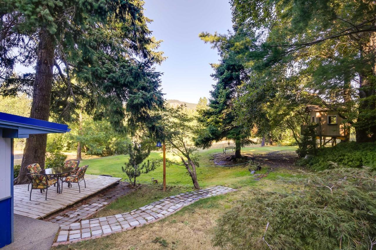The Fusion Retreat On 4 Acres Hike On-Site! Villa White Salmon Bagian luar foto