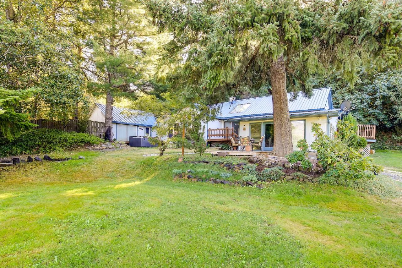 The Fusion Retreat On 4 Acres Hike On-Site! Villa White Salmon Bagian luar foto