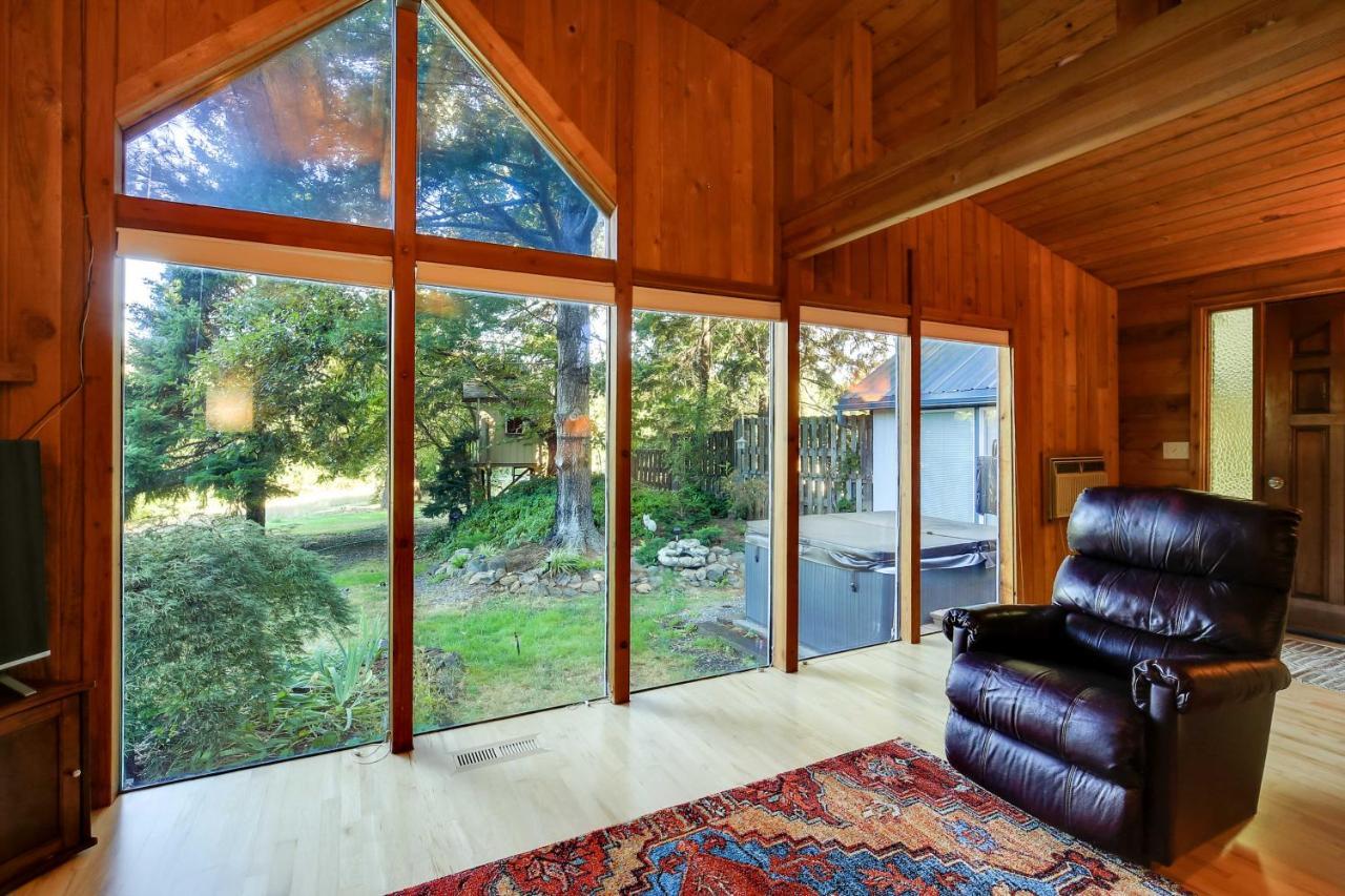 The Fusion Retreat On 4 Acres Hike On-Site! Villa White Salmon Bagian luar foto